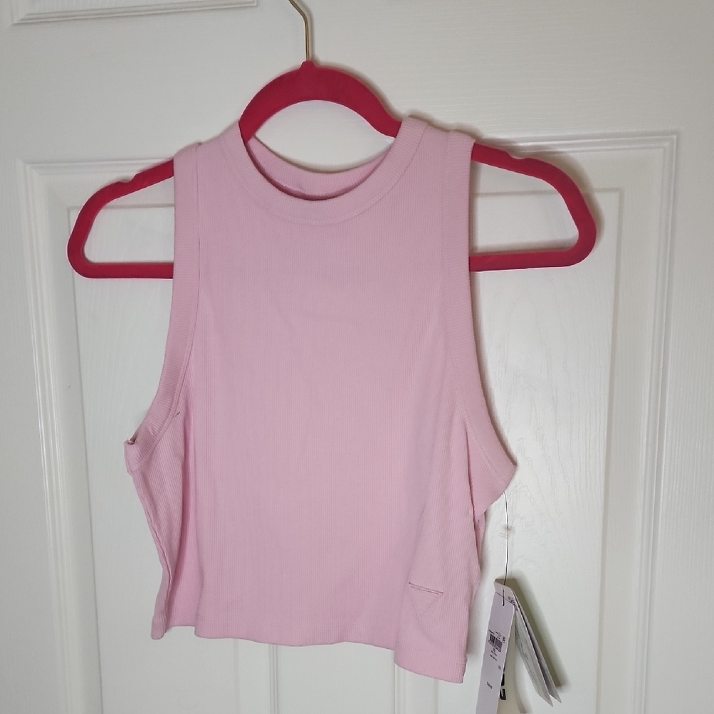Pink Sleeveless Women's Top